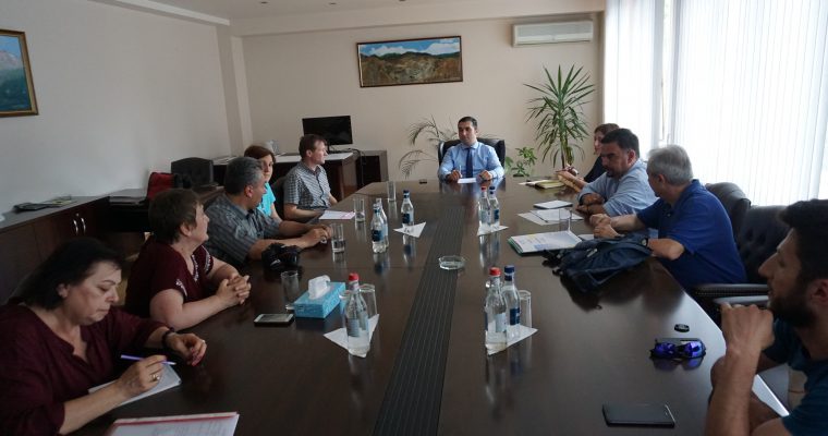 Η ομάδα Alter διεξάγει τις πρώτες επισκέψεις στις πιλοτικές θέσεις του έργου στην Αρμενία